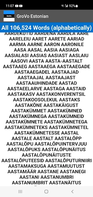 GroVo Estonian Screenshot 2