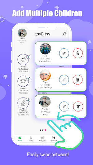 ItsyBitsy: Baby Tracker Screenshot 2