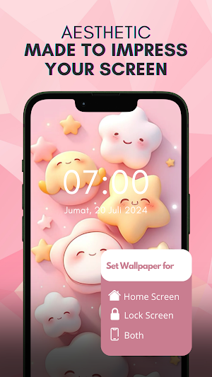 Kawaii Aesthetic Wallpaper Screenshot 2