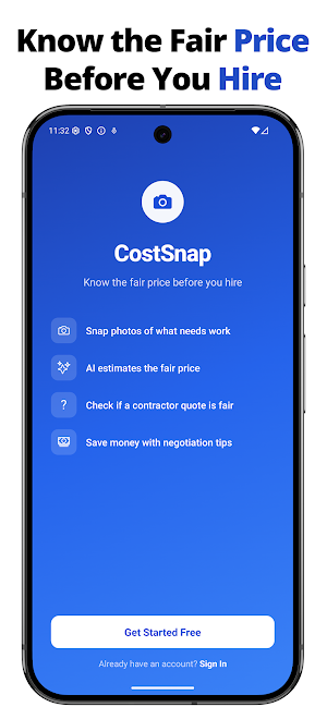 CostSnap Screenshot 0