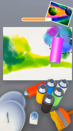Spray Paint 3D Screenshot 0