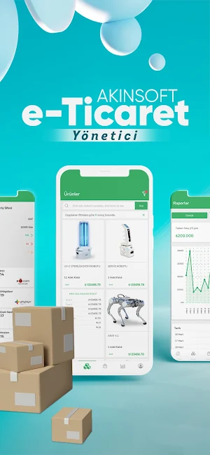 AKINSOFT E-Ticaret Yönetici Screenshot 0