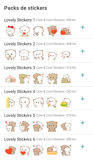 Mochi Cat Stickers - WASticker Screenshot 0
