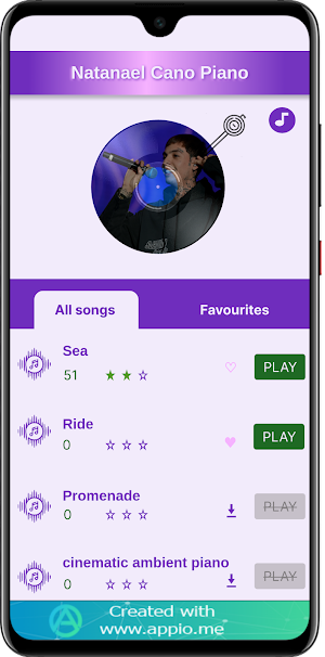 Natanael Cano Piano Screenshot 2