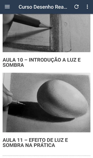 Curso Desenho Realista para Iniciantes Screenshot 2