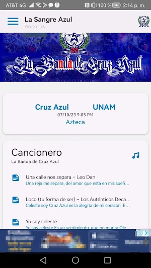 Sangre Azul N.A. Screenshot 0