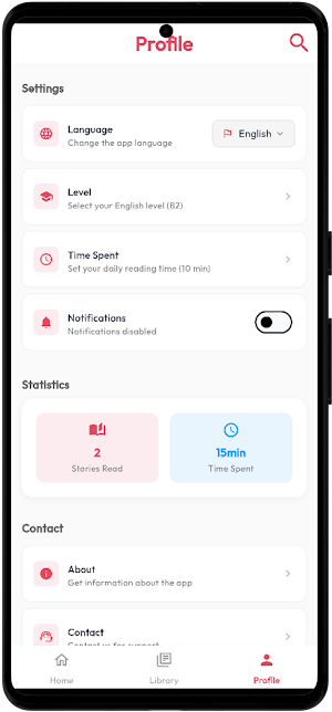 Daily Reads Screenshot 3