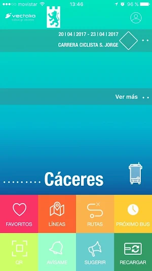 Cáceres Bus - APP Oficial Screenshot 0