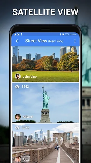 Street View - Earth Map Live, GPS & Satellite Map Screenshot 1