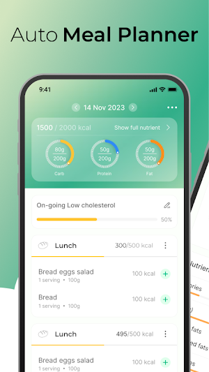 Nutrigen - Calorie Counter Pro Screenshot 2