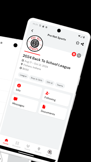 Pro Net Sports Screenshot 1