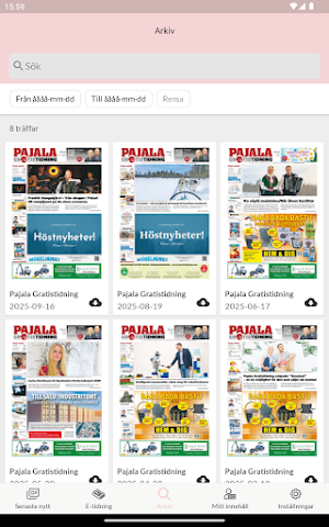 Pajala Gratistidning Screenshot 3