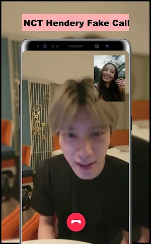 Hendery Fake Call Screenshot 0