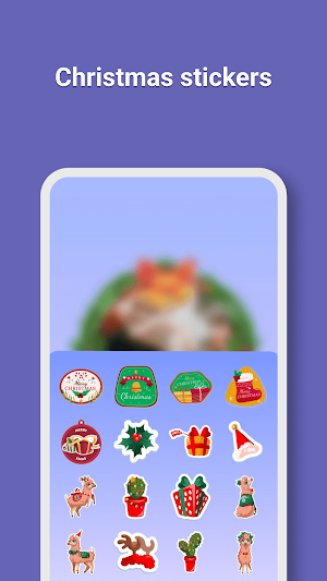 Christmas Photo Frame Edit Screenshot 1