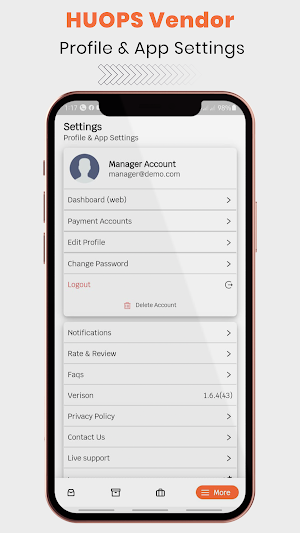Huops | vendors Screenshot 3