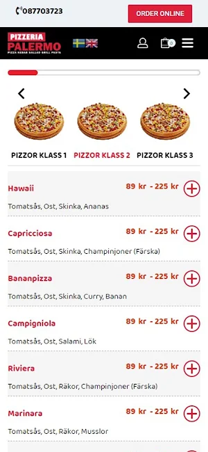 Palermo Pizzeria Screenshot 0