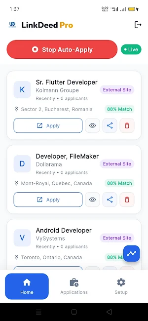 LinkDeed: AI Job Search Finder Screenshot 3