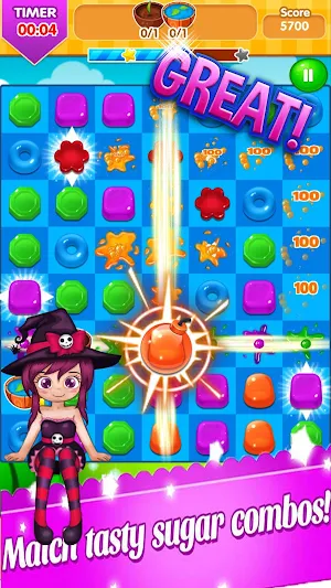 Sweet Candy Link Legend Screenshot 2
