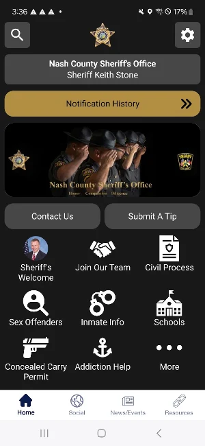 Nash County Sheriff NC Screenshot 0