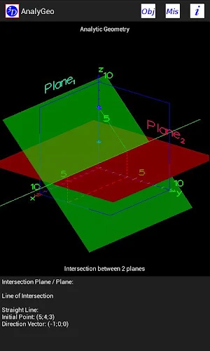 Analytic Geometry Screenshot 1