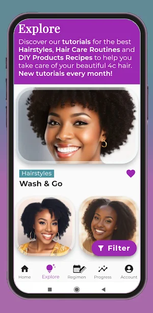 4C Hair Method Screenshot 1