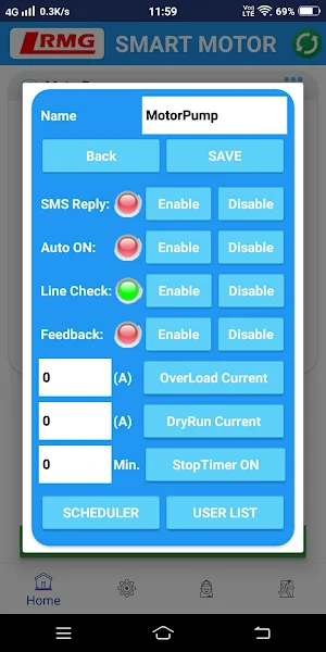 SMART MOTOR PUMP CONTROLLER Screenshot 1