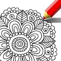 Mandala coloring pages - mandala art easy