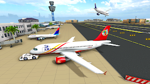 Airplane Flight: 3D Sim Game Screenshot 1