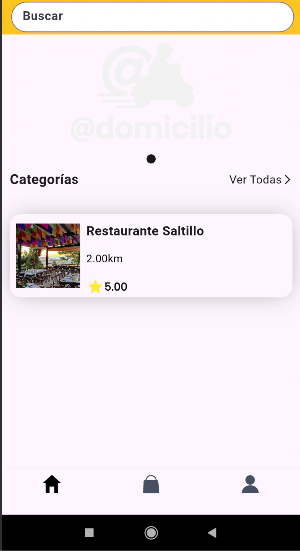 @domicilio Screenshot 1