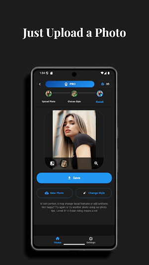 HairLook: AI Hair Try-On Screenshot 1