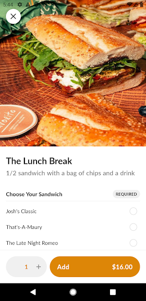 Between Friends Sandwich Co. Screenshot 3