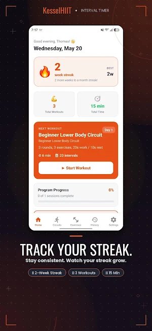 KesselHIIT Screenshot 0