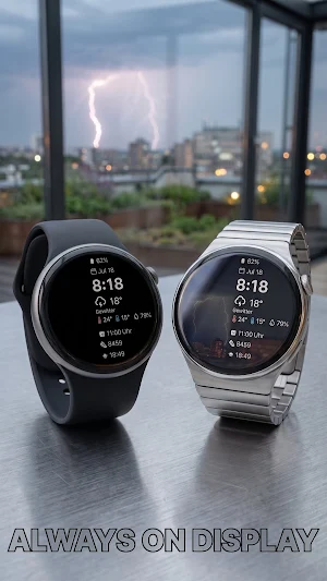 Weather watchface 4 Screenshot 3