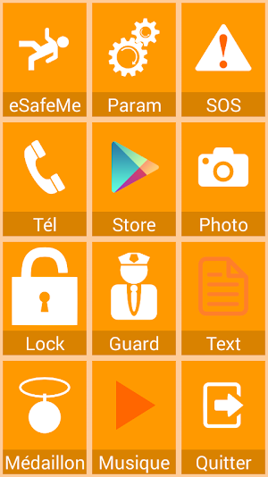 eSafeMe LAUNCHER Screenshot 1