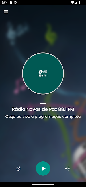 Rádio Novas de Paz ao vivo Screenshot 2