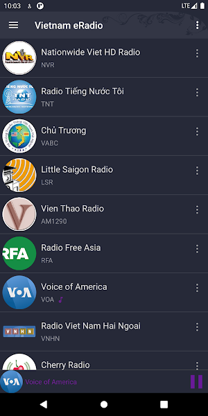 Vietnam eRadio Screenshot 2