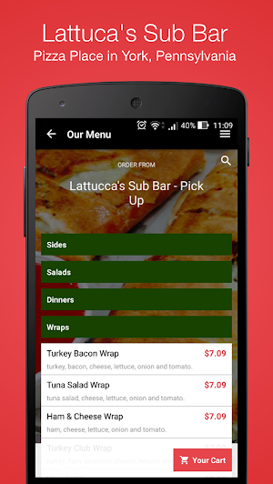 Lattuca's Sub Bar Screenshot 1