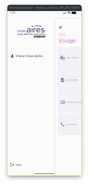 Saude Aires Screenshot 2