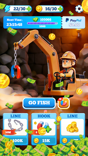 Gold Miner Rush-Lucky Rewards Screenshot 0
