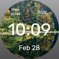 Lake on the edge of Watch Face