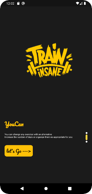 Gym Workout Planner BEAST MODE Screenshot 2