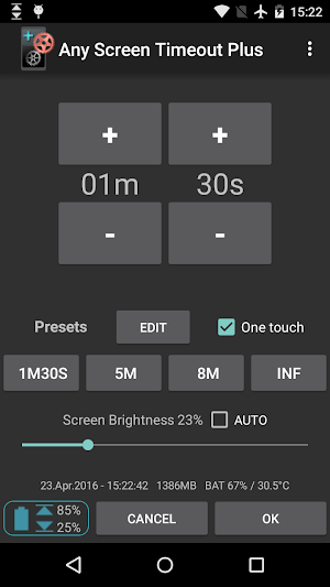 Any Screen Timeout Plus Screenshot 0