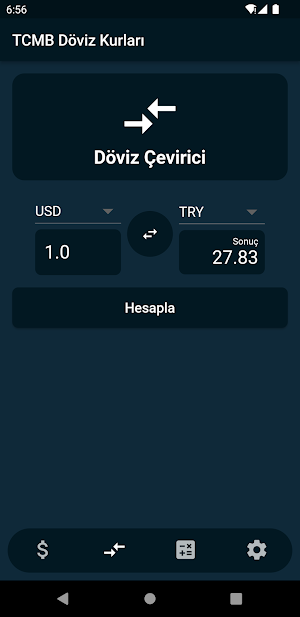 TCMB Döviz kuru Screenshot 1