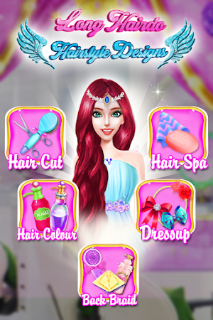 Chic Girls Fashion Hairstyles Screenshot 1
