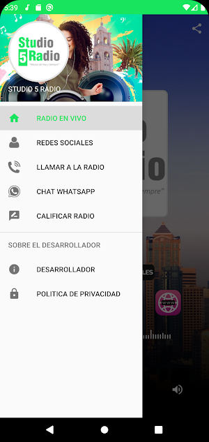 STUDIO 5 RADIO ESPAÑOL Screenshot 2