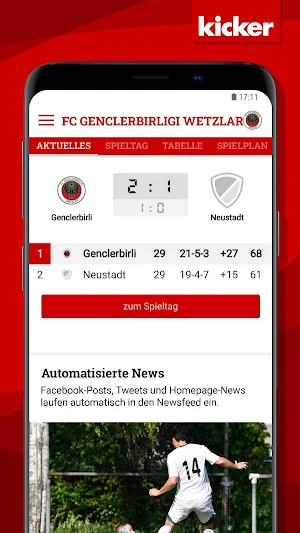FC Genclerbirligi Wetzlar Screenshot 2