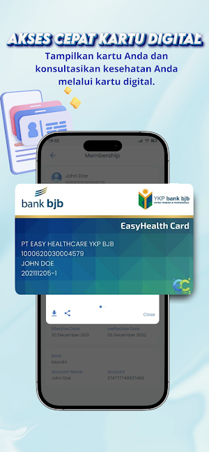 EASY HEALTHCARE YKP bank bjb Screenshot 2