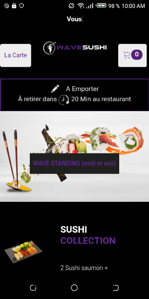 Wave Sushi Lieusaint Screenshot 2
