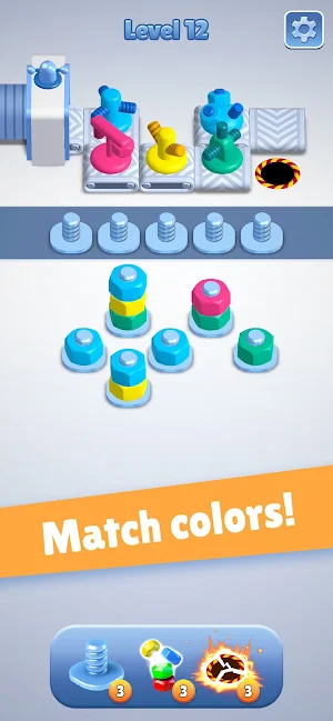 Match Machine: Nuts and Bolts Screenshot 0