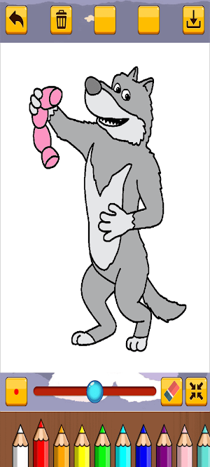 Cartoon Coloring Screenshot 2